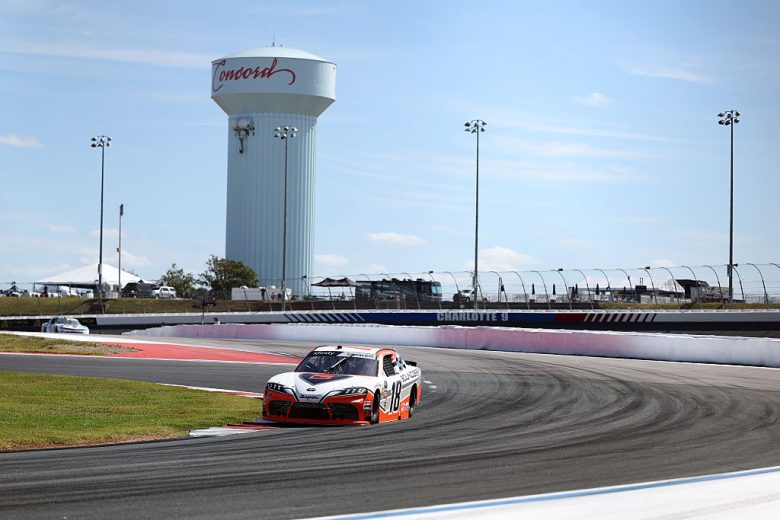 William Sawalich drives at Charlotte Roval.
