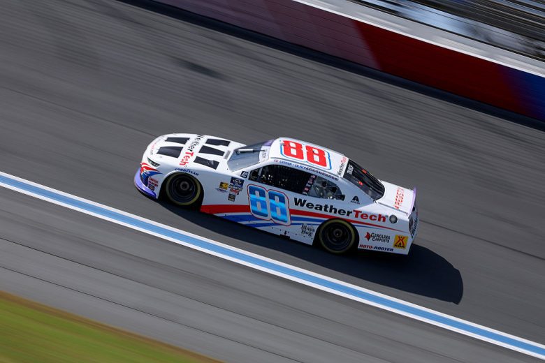 Connor Zilisch drives at Charlotte Roval.