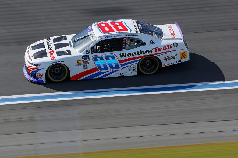 Connor Zilisch drives at Charlotte Roval.