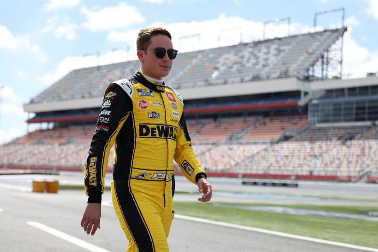 Christopher Bell looks on at Charlotte Roval.