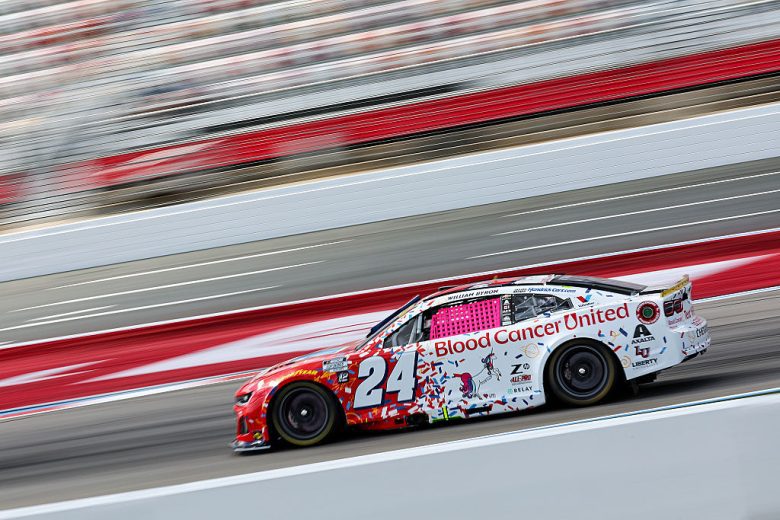 William Byron drives at Charlotte Roval.