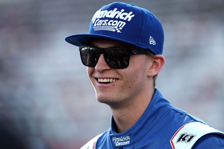 Corey Day looks on at Charlotte Roval.