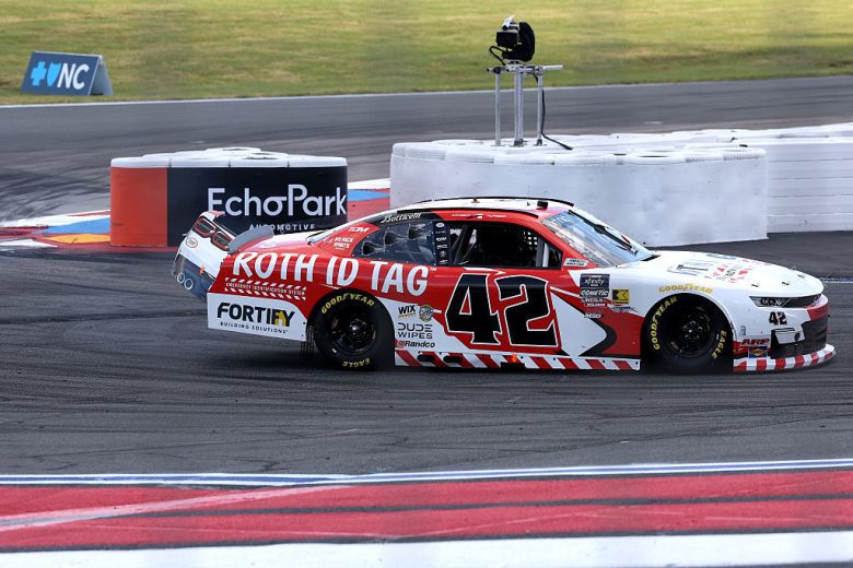 Anthony Alfredo drives at Charlotte Roval.