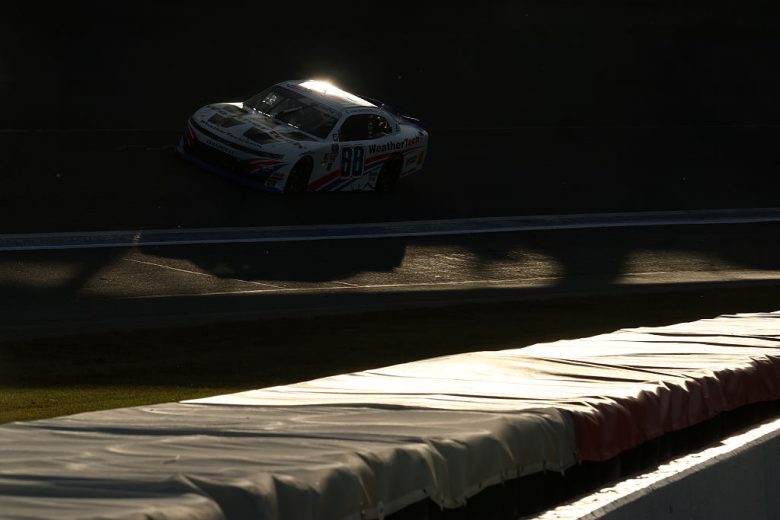 Connor Zilisch drives at Charlotte Roval.