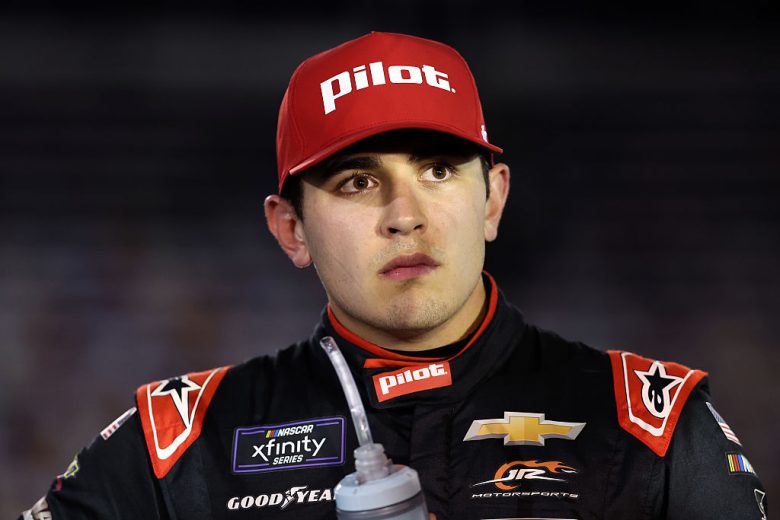 Sammy Smith looks on at Charlotte Roval.