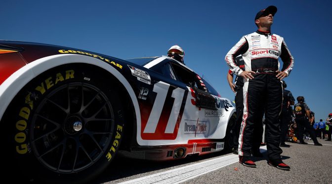 Featured Image for Column: Denny Hamlin the defining character in Round of 12, 2025 postseason