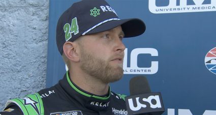 William Byron ‘devastated’ to wreck out in Round of 8 opener