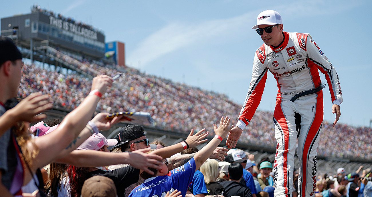 christopher bell at driver intros