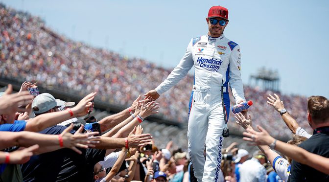 Featured image for Kyle Larson aiming for first superspeedway victory in 400th Cup start