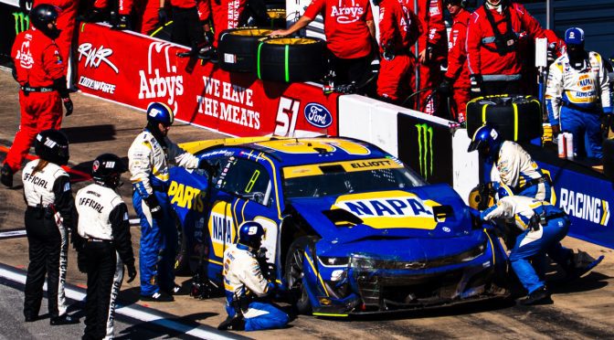 Playoff driver Elliott involved in Talladega crash that claims Allmendinger, others