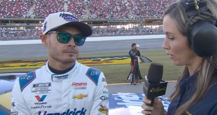Larson: ‘Unfortunate’ to run out of fuel late at Talladega