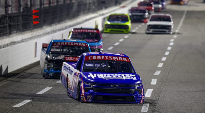 Featured image for 2025 NASCAR Craftsman Truck Series entry list for Martinsville Speedway playoff race
