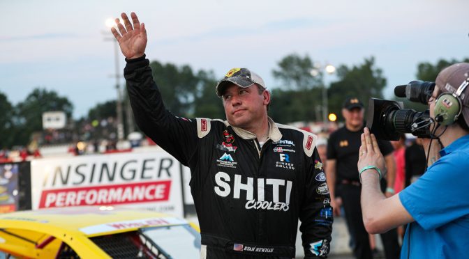 Featured Image for Ryan Newman is back in the Mystic Missile with eyes on another Martinsville clock