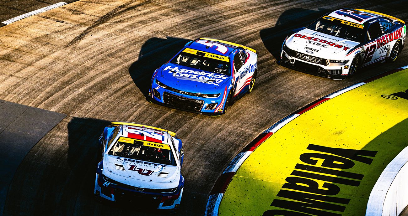byron larson and blaney at Martinsville