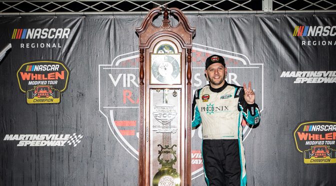 Featured Image for Justin Bonsignore scores bittersweet season-ending win at Martinsville; Austin Beers takes home championship