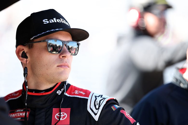 Corey Heim looks on at Martinsville.