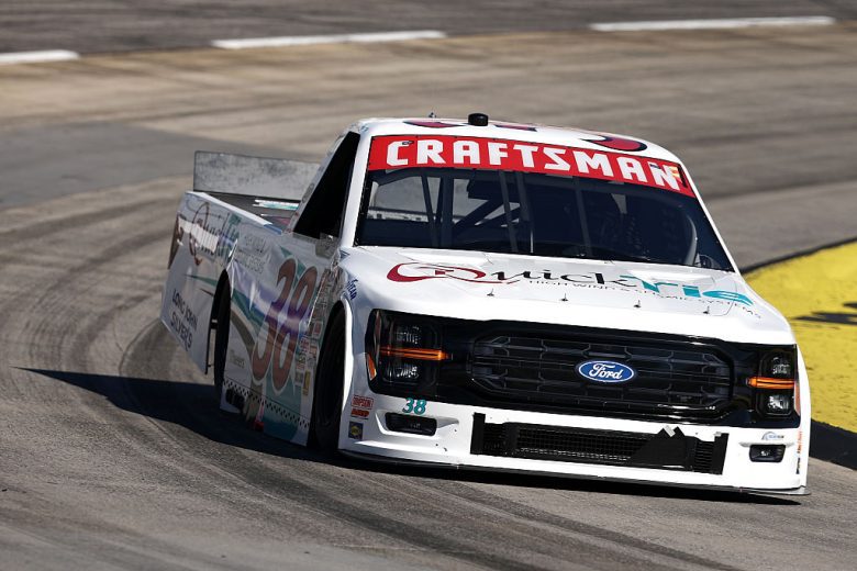 Chandler Smith drives at Martinsville.
