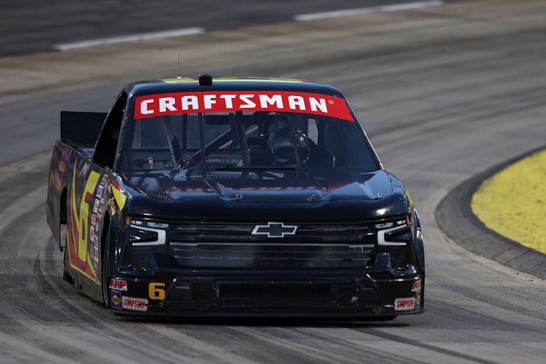 Norm Benning drives at Martinsville.