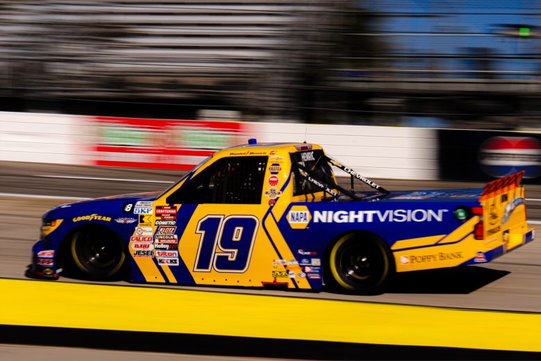 Daniel Hemric drives at Martinsville.