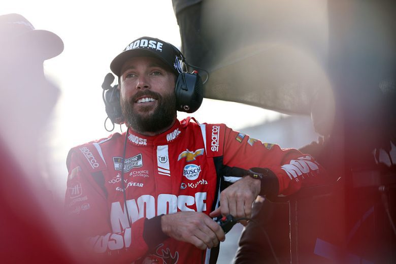 Ross Chastain looks on at Martinsville.