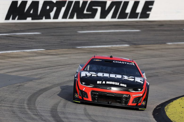 Ross Chastain drives at Martinsville.