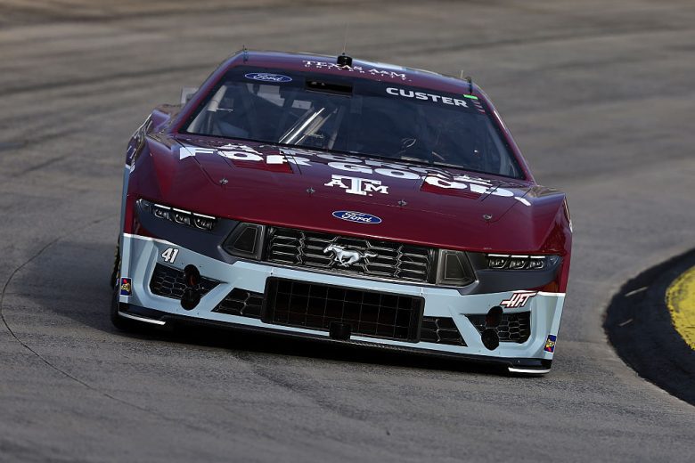 Cole Custer drives at Martinsville.