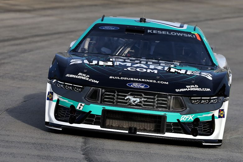 Brad Keselowski drives at Martinsville.
