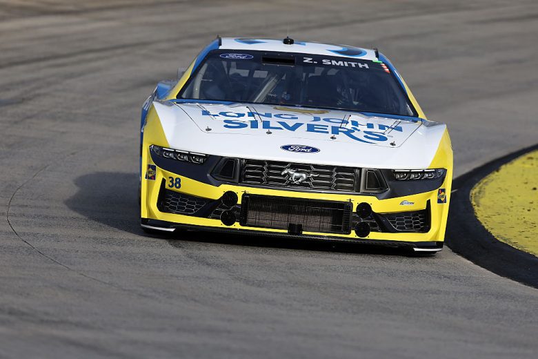 Zane Smith drives at Martinsville.