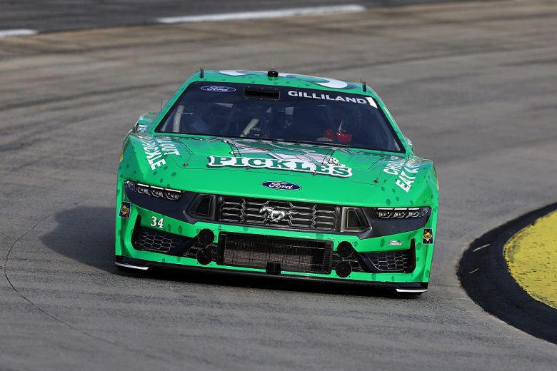 Todd Gilliland drives at Martinsville.