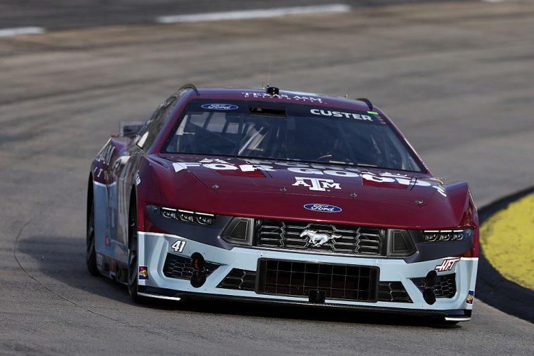 Cole Custer drives at Martinsville.