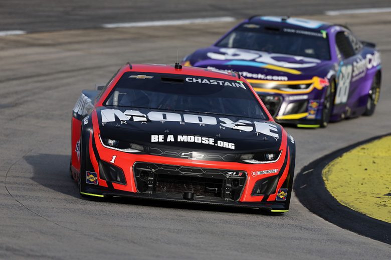 Ross Chastain and Shane van Gisbergen drive at Martinsville.
