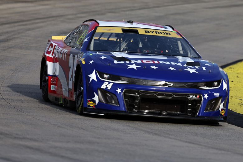 William Byron drives at Martinsville.