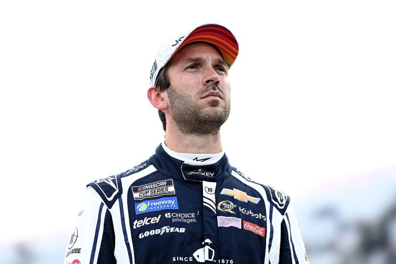 Daniel Suárez looks on at Martinsville.