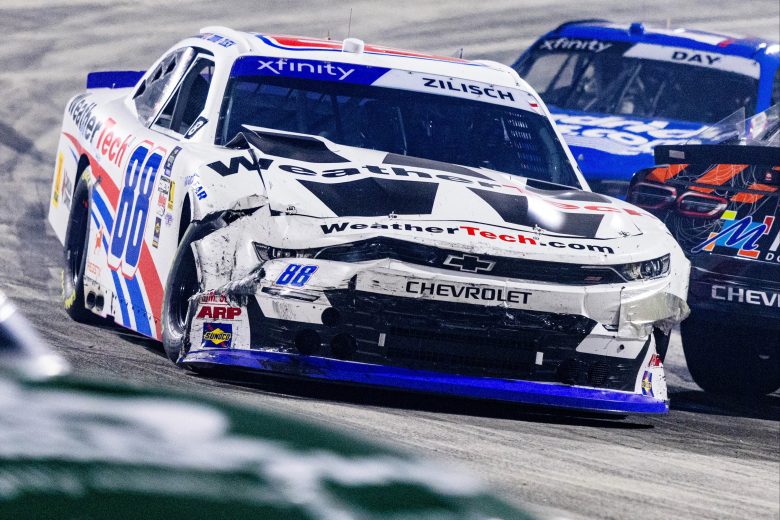Connor Zilisch drives at Martinsville.