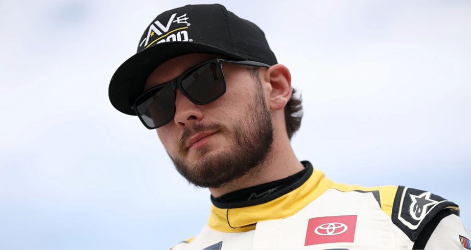 Taylor Gray looks on at Martinsville.