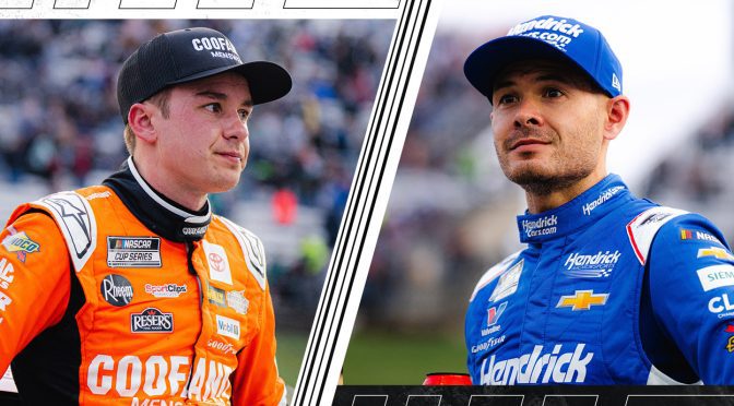 Featured image for Kyle Larson surges back to Championship 4; Christopher Bell ousted at Martinsville
