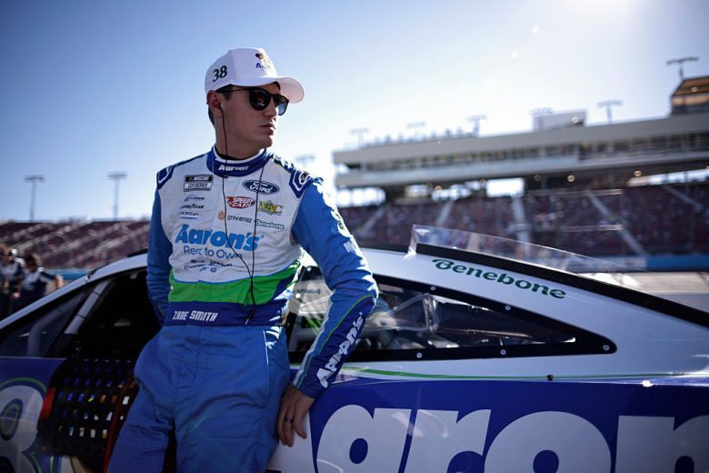 Zane Smith looks on at Phoenix.