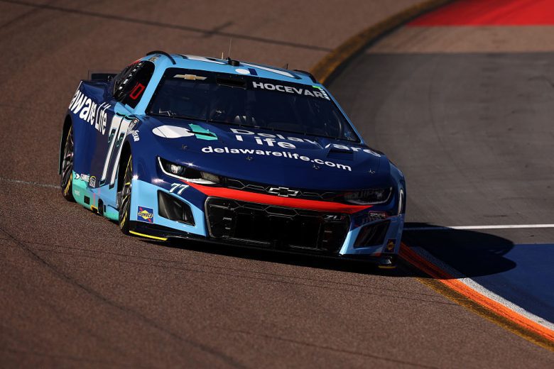 Carson Hocevar drives at Phoenix.