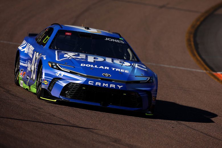 Erik Jones drives at Phoenix.