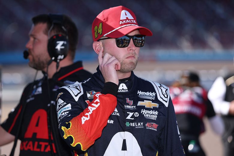 William Byron looks on at Phoenix.