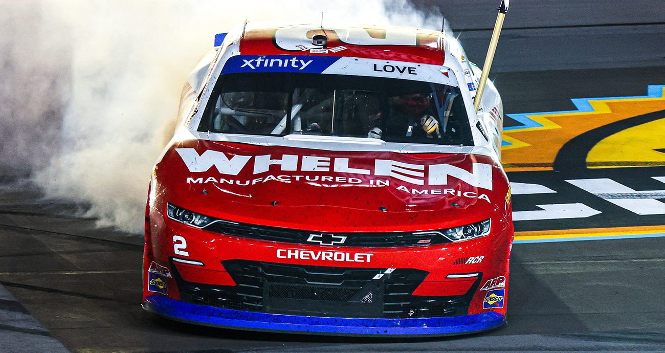jesse love wins the nascar xfinity series championship