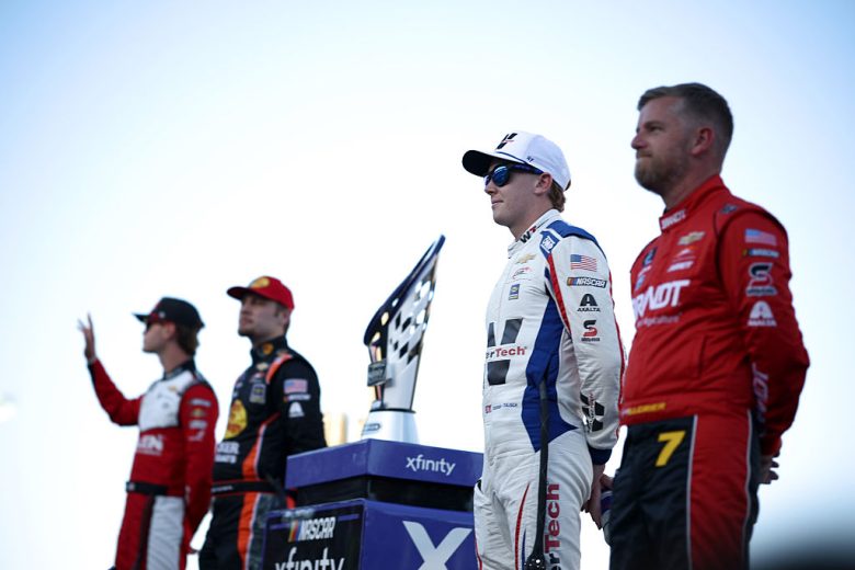 Championship 4 drivers look on at Phoenix.