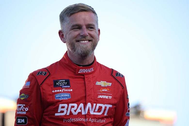 Justin Allgaier smile at Phoenix.