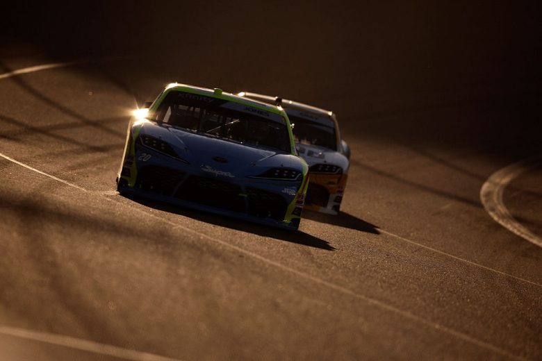 Brandon Jones and Taylor Gray race at Phoenix.