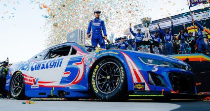 Kyle Larson, No. 5 team’s second Cup title defined by loss, change and resilience