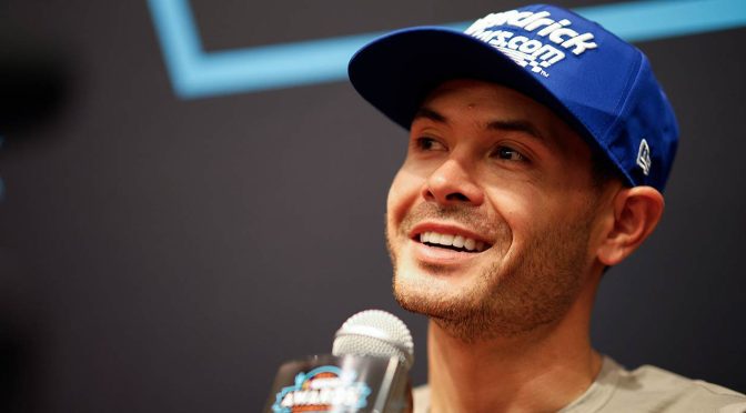 Featured image for Kyle Larson eager to reconnect with Cup Series champion’s journal: ‘That’s the most special gift’
