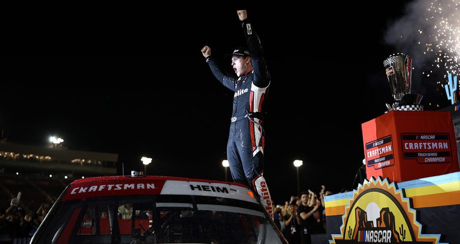 corey heim led the most craftsman truck series laps in 2025