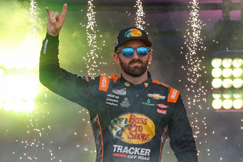Austin Dillon poses for a photo.
