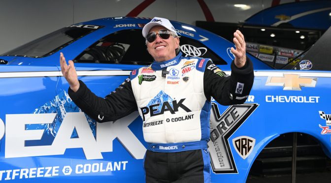 Analysis: John Force never raced in NASCAR, but it sure feels like he should have