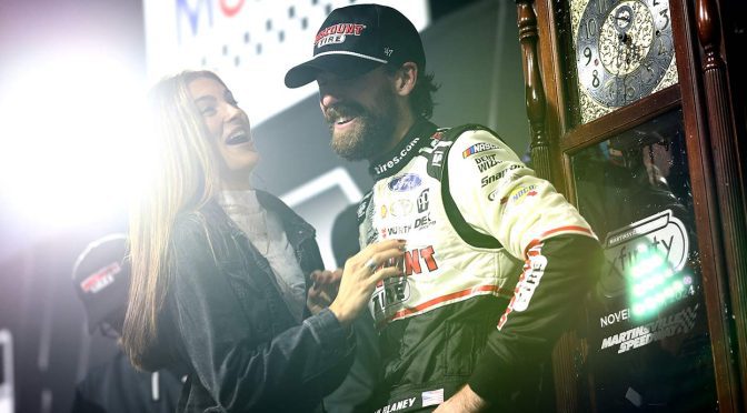 Featured image for Ryan Blaney, wife Gianna announce birth of their first child